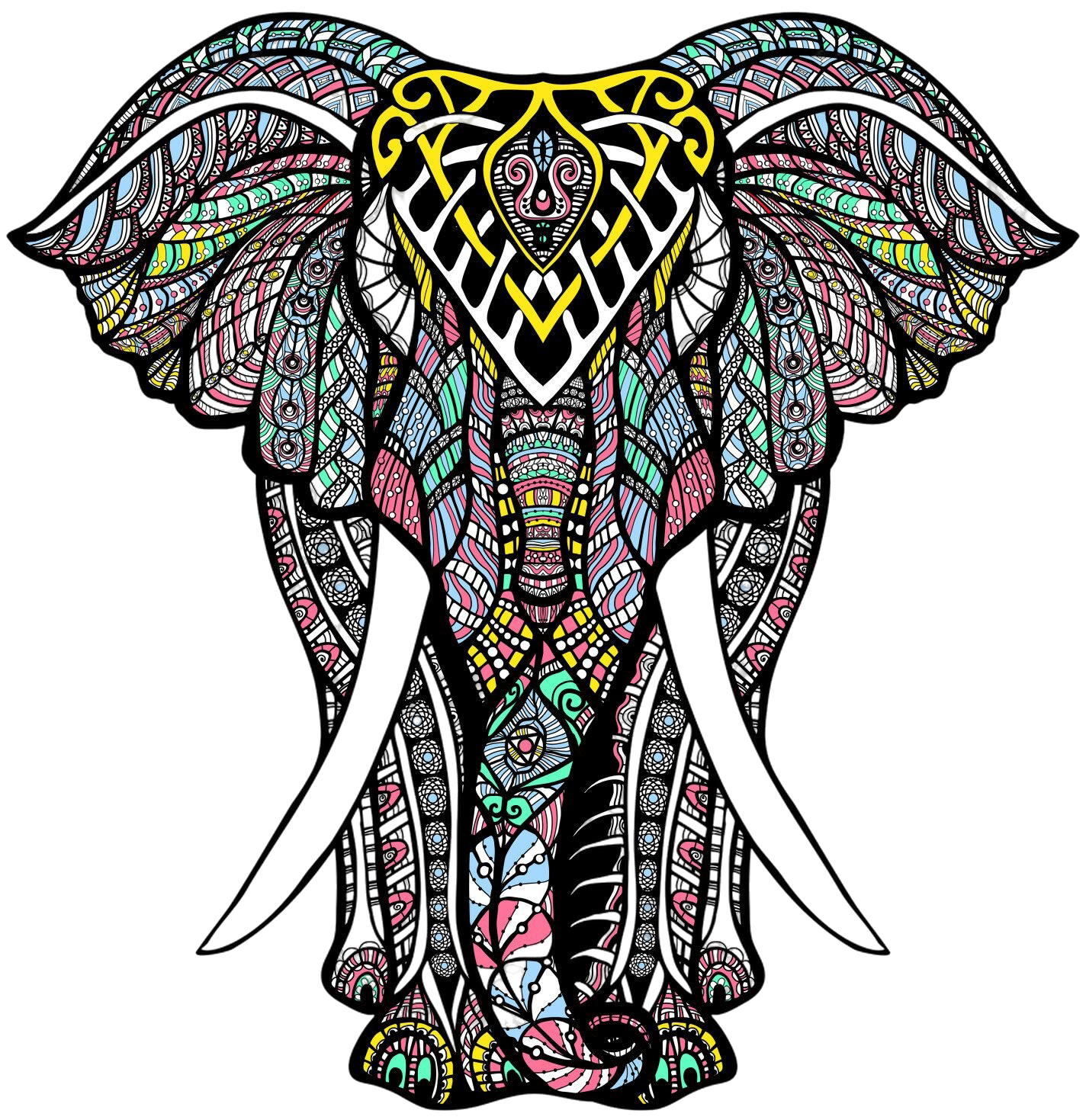 Elephant motif